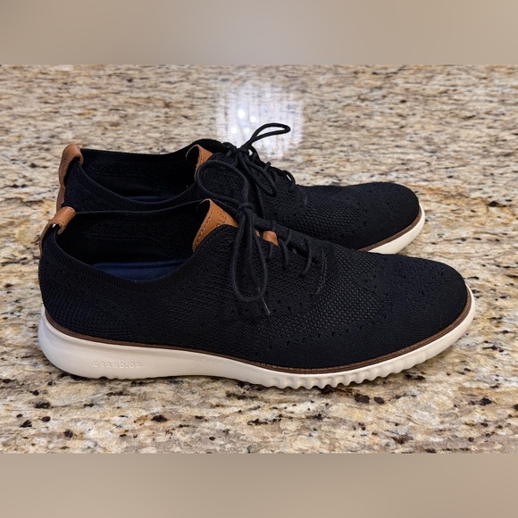 Cole Haan Zerogrand Oxford men’s black shoes size 12 EUC